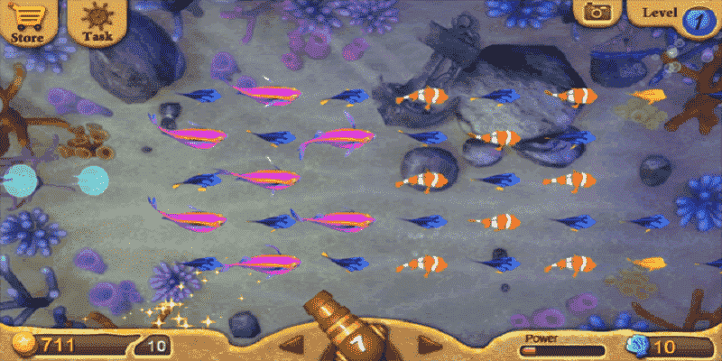 Sảnh game bắn cá ăn xu được yêu thích cũng bởi vì giao diện đẹp mắt